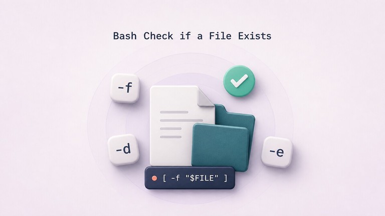 Bash test operators checking a file and directory