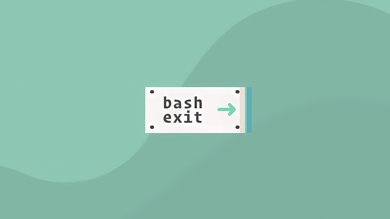 Bash exit command and exit codes in a shell script