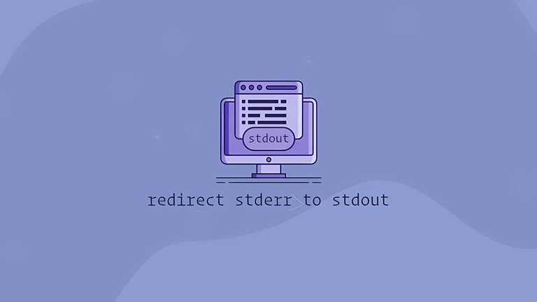Bash: Redirect stderr to stdout