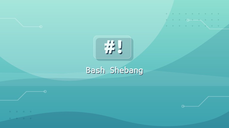 Bash Shebang