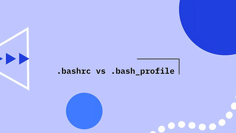 Difference between .bashrc and .bash_profile