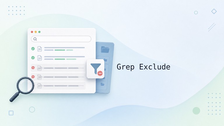 Grep Exclude