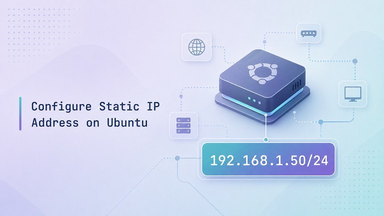 Static IP address configuration on Ubuntu