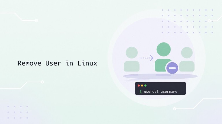 Remove a user in Linux