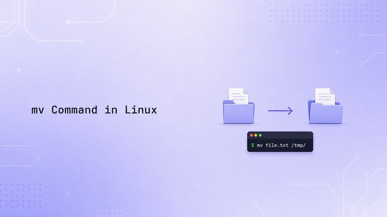 Move Files and Directories in Linux - mv Command