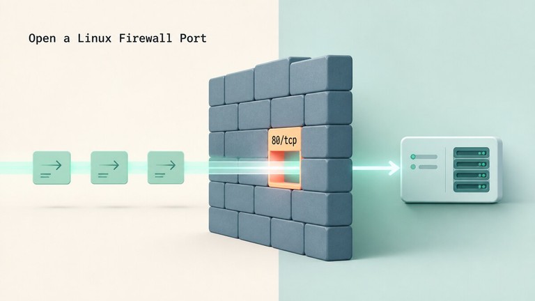 Linux firewall allowing TCP traffic through port 80