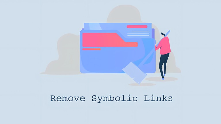 Remove Symbolic Links in Linux