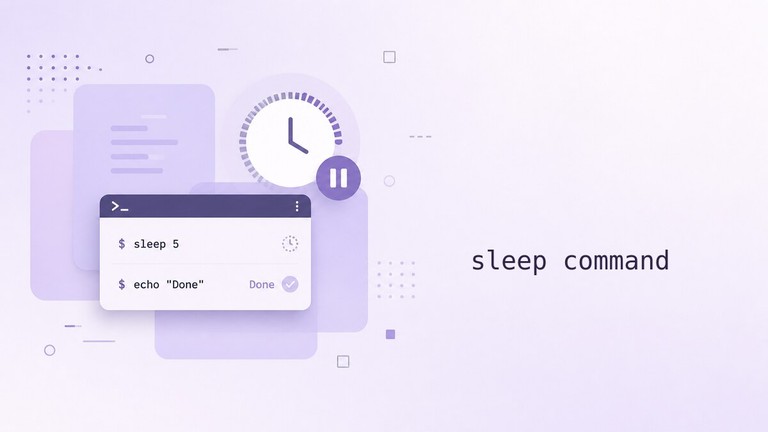 Bash Sleep