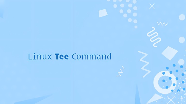 tee command examples in Linux