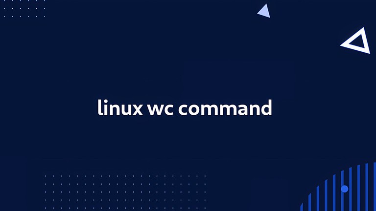 Using the Linux wc command to count lines, words, and bytes