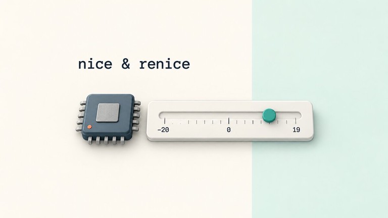CPU tile beside a nice-value slider ranging from -20 to 19