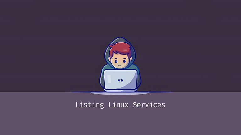 Terminal output of systemctl list-units showing loaded Linux services